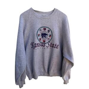 Kansas State Wildcats Vintage Sweatshirt Mens XXL Made USA Crewneck